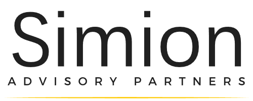 Simion Advisory Partners logo (light background version)